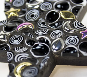 These awesome materials are our Rough Cut Millefiori & Ceramic Charms.