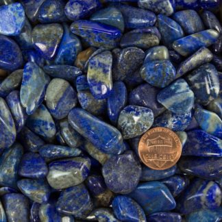 lapis-lazuli polished gemstones for use as accents in mosaic art. healing