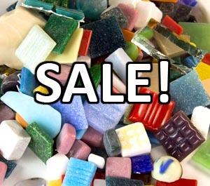 Check out our latest Sales & Close-outs for great prices on mosaic art glass and materials!