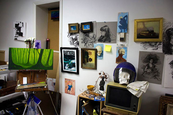 A.C. Sprague's Studio Space