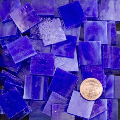 Cobalt Stained Glass Mosaic Tile 20mm Morjo