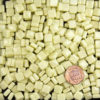 Butter 8mm Glass Mosaic Tile