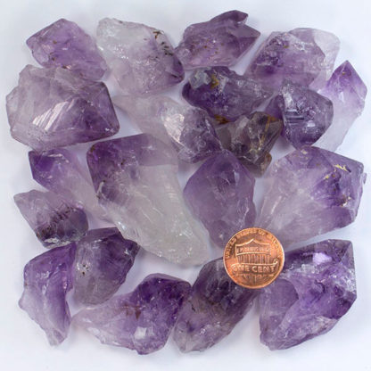 Amethyst Crystals rough unpolished minerals