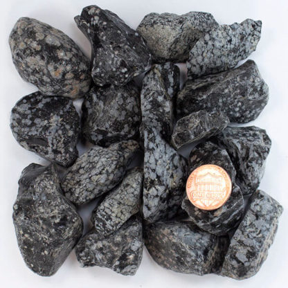 nowflake Obsidian rough unpolished minerals
