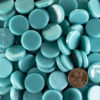 Teal Tint-3 penny round 20mm