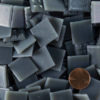 Gray Low-Grain Venetian Glass Tiles 20mm Lojee-Nojee