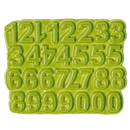 Green Apple N-58A-47 ceramic number tiles