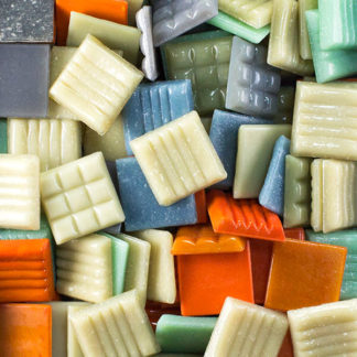 Mosaic Glass Tiles Painted Desert Mix