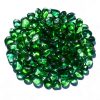 Green Glass Pebble Gems