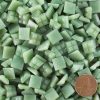 Green Tint-2 MiniGee Low-Grain 10mm Glass Tile