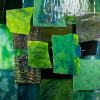 Green Mosaic Art Stained Glass Assortment 2lbs