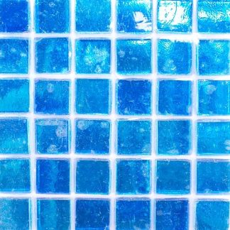 Sapphire Colored Mirror Glass Tile