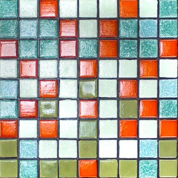 Albuquerque Mosaic Tile Mini Grid