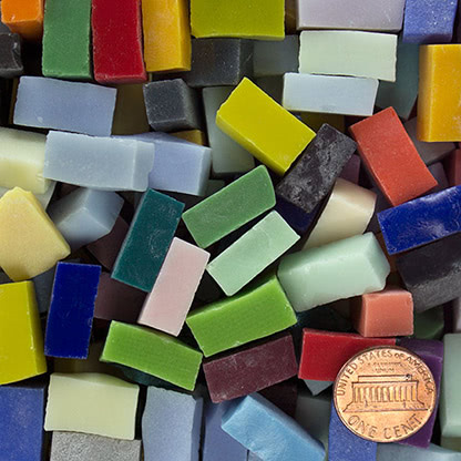Multicolor 6mm-12mm The Beadery Plastic Mosaic Pieces 