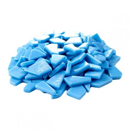 Cyan-Blue-Tint-1 Glass Polygon Tiles
