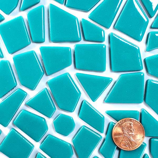 glass mosaic tile polygons irregular