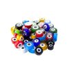 Evil Eye Millefiori Mud-Turtle Mosaic 8mm-12mm