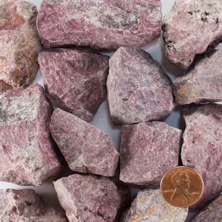 Raspberry Quartz Rough Unpolished Minerals