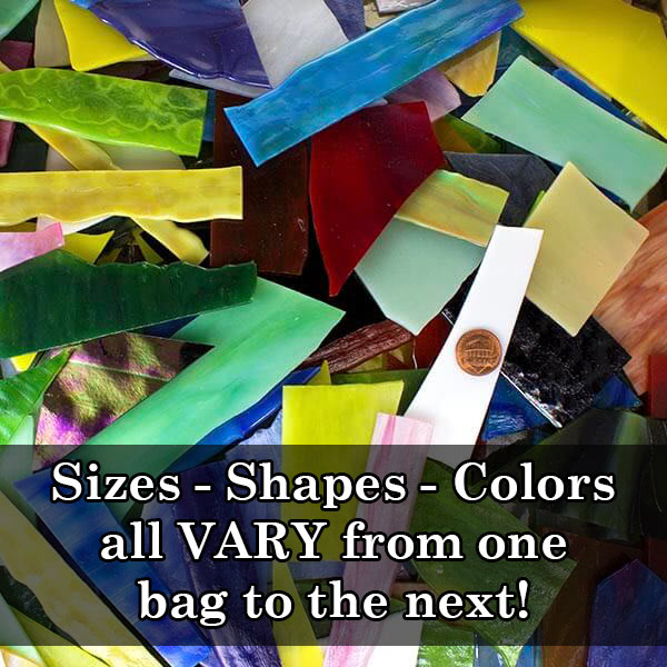 Stained Glass Pieces 500g / Mosaic Supplies Glass for Mosaics Art Stained  Glass Offcuts Art and Craft Supplies Scrap Glass Random Shapes 
