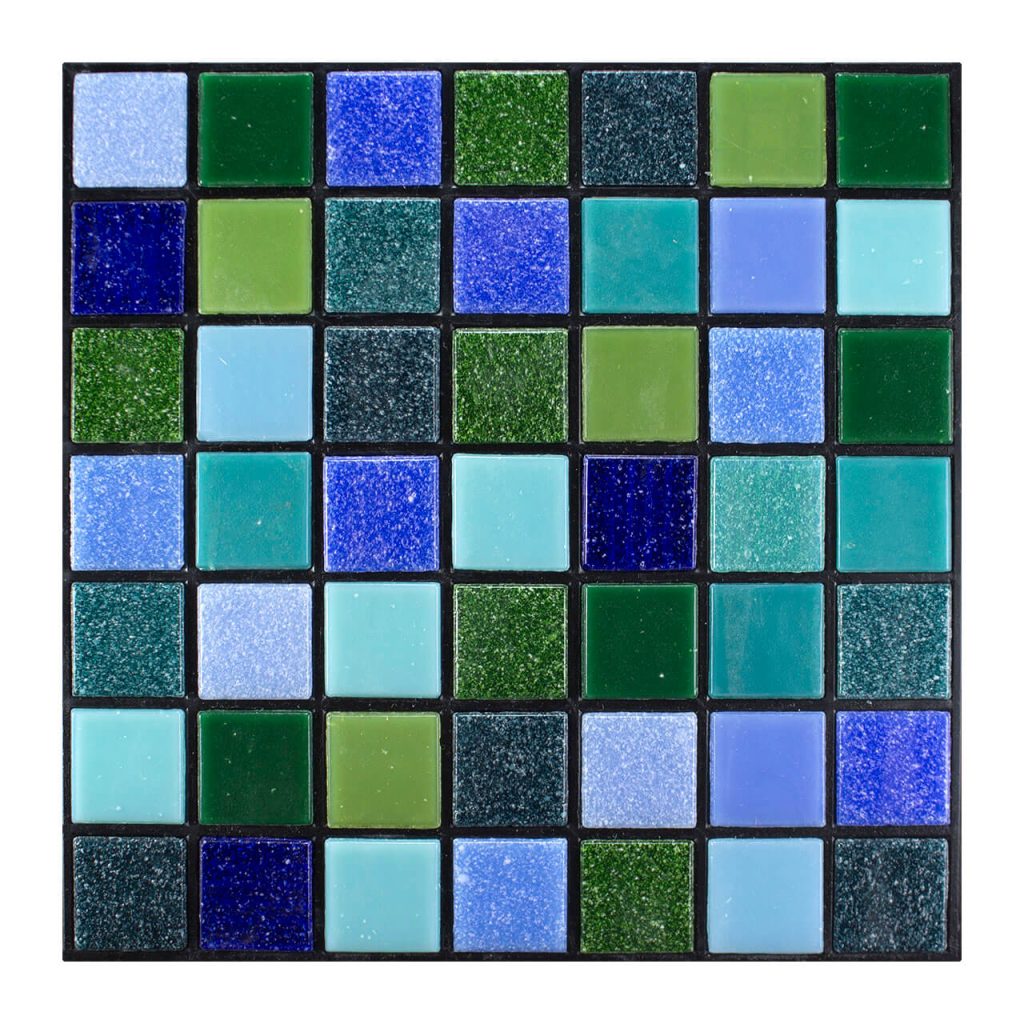 Lagoon Glass Mosaic Tile Mix | Mosaic Art Supply