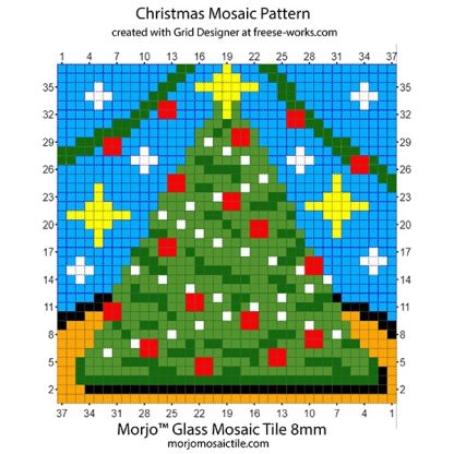 christmas-tree-mosaic-pattern