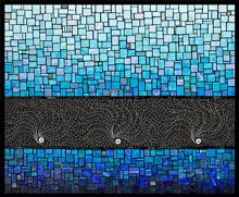 Jacqueline Iskander abstract mosaic art